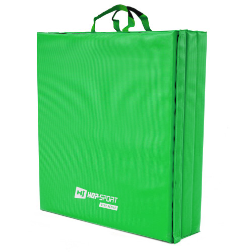 Мат гимнастический  Hop-Sport HS-065FM 5cm green - фото №3